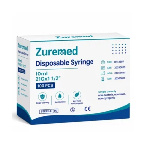 Disposable Syringe 10ml 21G x 1 1/2"