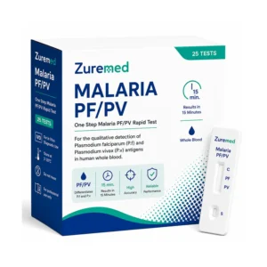Zuremed Malaria PF/PV Rapid Test – 25 Tests